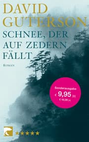 Cover von Schnee, der auf Zedern fällt