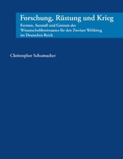 Cover von Forschung, Rüstung und Krieg