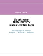 Cover von Die erhaltenen CHORALKANTATEN Johann Sebastian Bachs