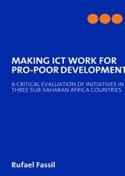 Cover von MAKING ICT WORK FOR PRO-POOR DEVELOPMENT