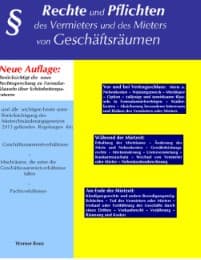 Cover von Rechte und Pflichten des Vermieters und des Mieters von Geschäftsräumen