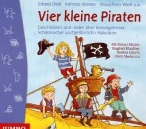 Cover von Vier kleine Piraten