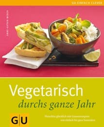 Cover von Vegetarisch durchs ganze Jahr