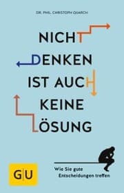 Cover von Nicht denken ist auch keine Lösung
