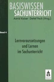 Cover von Lernvoraussetzungen und Lernen im Sachunterricht