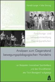 Cover von Analysen zum Gegenstand bewegungspädagogischen Handelns
