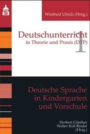 Cover von Deutsche Sprache in Kindergarten und Vorschule