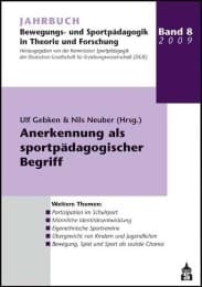Cover von Anerkennung als sportpädagogischer Begriff