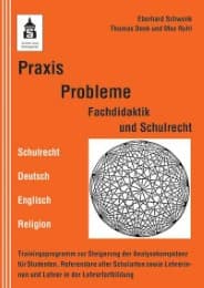 Cover von Praxis Probleme Fachdidaktik und Schulrecht