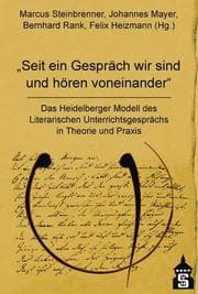 Cover von 'Seit ein Gespräch wir sind und hören voneinander'