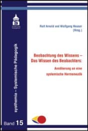 Cover von Beobachtung des Wissens - Das Wissen des Beobachters