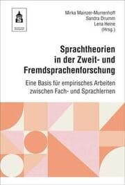 Cover von Sprachtheorien in der Zweit- und Fremdsprachenforschung