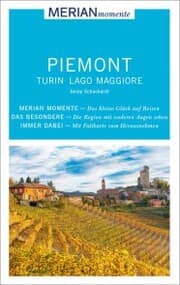 Cover von MERIAN momente Reiseführer Piemont Turin Lago Maggiore