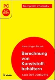 Cover von Berechnung von Kunststoffbehältern nach DVS 2205-2:2003