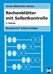 Cover von Rechenblätter mit Selbstkontrolle - 5. Klasse