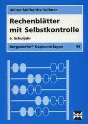Cover von Rechenblätter mit Selbstkontrolle - 6.Schuljahr