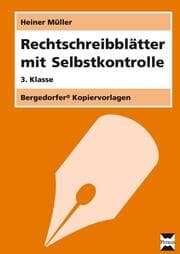 Cover von Rechtschreibblätter mit Selbstkontrolle