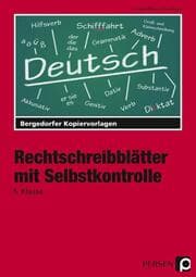 Cover von Rechtschreibblätter mit Selbstkontrolle