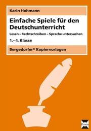 Cover von Einfache Spiele für den Deutschunterricht