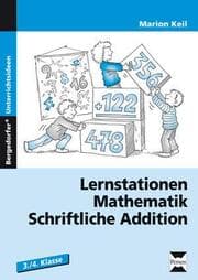 Cover von Lernstationen Mathematik: Schriftliche Addition