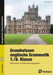 Cover von Grundwissen englische Grammatik 7./8. Klasse