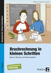 Cover von Bruchrechnung in kleinen Schritten 4
