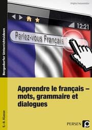 Cover von Appendre le français - mots, grammaire et dialogues