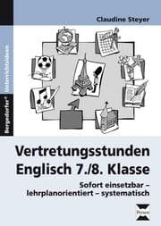 Cover von Vertretungsstunden Englisch 7./8.Klasse