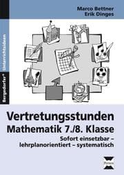 Cover von Vertretungsstunden Mathematik