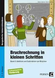Cover von Bruchrechnung in kleinen Schritten 2