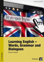 Cover von Learning English - Words, Grammar and Dialogues