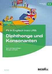 Cover von Fit in Englisch trotz LRS: Diphtonge und Konsonanten