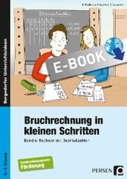 Cover von Bruchrechnung in kleinen Schritten 4