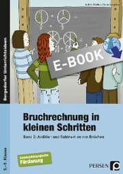 Cover von Bruchrechnung in kleinen Schritten 2