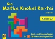 Cover von Die Mathe-Knobel-Kartei - Klasse 3/4