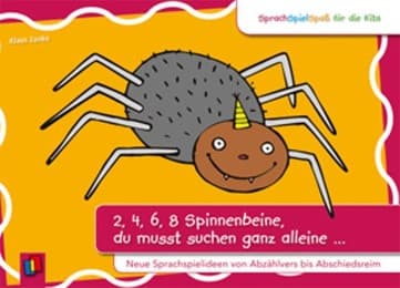 Cover von SprachSpielSpaß für die Kita: 2,4,6,8 Spinnenbeine, du musst suchen ganz alleine ...