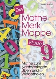 Cover von Die Mathe-Merk-Mappe Klasse 9