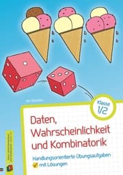 Cover von Daten, Wahrscheinlichkeit und Kombinatorik - Klasse 1/2
