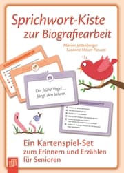 Cover von Sprichwort-Kiste zur Biografiearbeit