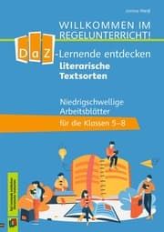 Cover von DaZ-Lerner entdecken literarische Textsorten