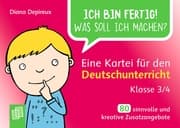 Cover von Eine Kartei für den Deutschunterricht - Klasse 3/4