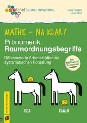 Cover von Mathe - na klar! Pränumerik: Raumordnungsbegriffe