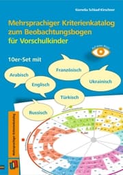 Cover von Mehrsprachiger Kriterienkatalog zum Beobachtungsbogen für Vorschulkinder