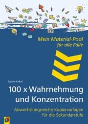 Cover von 100 x Wahrnehmung und Konzentration
