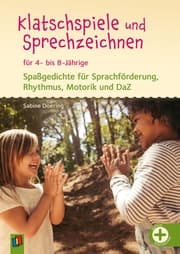 Cover von Klatschspiele und Sprechzeichnen für 4- bis 8-Jährige