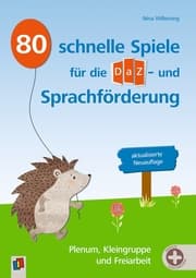 Cover von 80 schnelle Spiele für die DaZ- und Sprachförderung