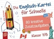 Cover von Die Englisch-Kartei für Schnelle - Klasse 7/8