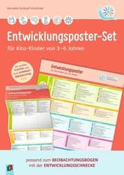 Cover von Entwicklungsposter-Set für Kita-Kinder von 3-6 Jahren