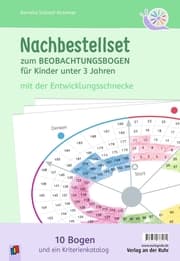 Cover von Nachbestellset zum Beobachtungsbogen für Kinder unter 3 Jahren