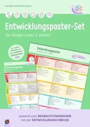 Cover von Entwicklungsposter-Set für Kinder unter 3 Jahren